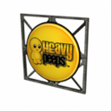 Heavy Peeps Logo Sign